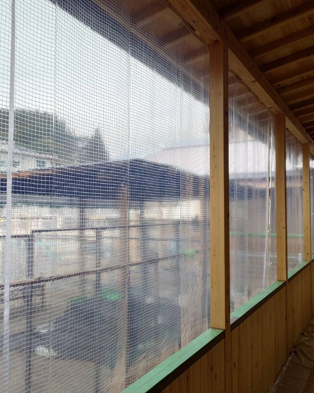 津野町立認定こども園「にじいろ園」カーテン工事