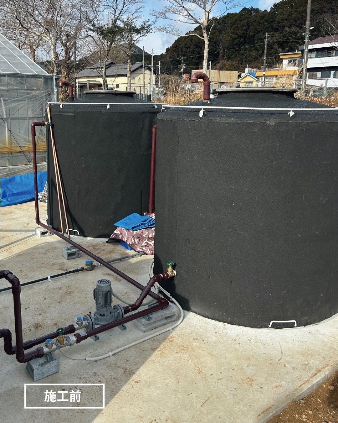 「BISHINKEN 株式会社」蓄熱タンク用カバー製作